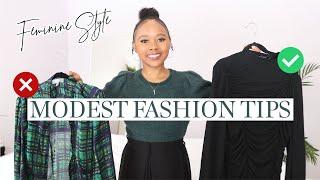 7 Modest Fashion Hacks & Feminine Style Tips for How to Dress Modestly ft. Aurelie Gi Review 