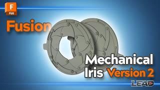 How To Model Another Mechanical Iris in Fusion