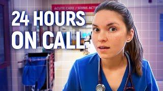 Day in the Life of a DOCTOR 24 Hours On Call ft. aortic stenosis