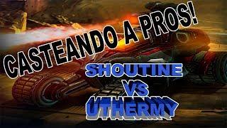 SALIDA A MOTOS CONTRA PROTOS -  SHOWTIME VS UTHERMY - TERRAN VS PROTOS - STARCRAFT 2 - ESPAÑOL