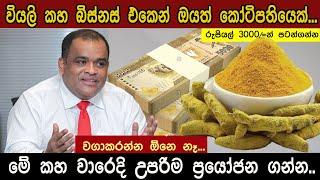 How to start turmeric powder business  new business idea for 2022  කහ කුඩු  business  kaha kudu