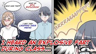 The prettiest girl at our school farted during class so I took the blame... Manga dub