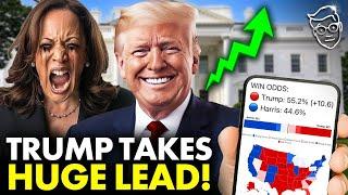 Top Election Model Predicts MASSIVE Victory for Trump in 2024  Kamala Campaign PANICS