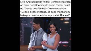 EITA Lívia Andrade causou polêmica neste domingo durante o Dança dos Famosos