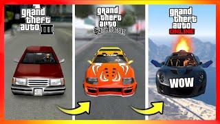 Evolution of CAR MODDING in GTA Games GTA 3 → GTA Online