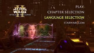 Star Wars   Episode II   Attack of the Clones   DVD Menu Coruscant