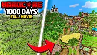 I Survived 1000 Days in Minecraft Hardcore FULL MOVIE