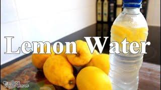 Lemon Water Benefits How TO Make Best Lemon Water For Detox Drink  Chef Ricardo Cooking