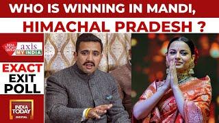 India Today Exit Poll   Who Is Winning In Himachal’s Mandi?  Kangana Vs Vikramaditya Singh