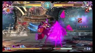 BLAZBLUE CENTRALFICTION Grim of Abyss Boss Dungeon Depth 31