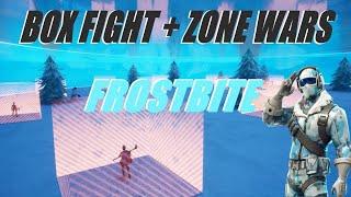 The Best BOX FIGHT ZONE WARS Map - Frostbite #FrostyFortnite