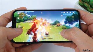 iPhone 12 Mini Genshin Impact Gaming test  Highest Settings 60 FPS