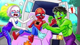 Spider Man Please Dont Leave Us  SAD STORY - Marvels Spidey and his Amazing Friends Animation