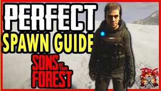 Sons of The Forest Perfect Mountain Spawn Guide - Best Tips For First Two Days Of Survival