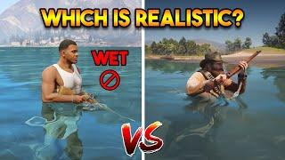 GTA 5 VS RDR 2 WHICH GAME IS MORE REALISTIC?