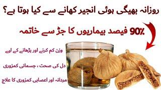 InjeerAnjeer Ke Fayde  Figs Health Benefits UrduHindi  Anjeer Khanay Ke Fawaid Aur Sahi Tarika