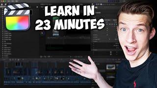 Final Cut Pro X Tutorial for Beginners 2023 - Everything You NEED to KNOW