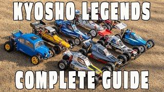 Complete Guide to Kyosho Legendary Series Buggies  Scorpion Optima Javelin Ultima 京商ビンテージシリーズ