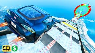 GTA 5 MEGA RAMP ▸ بدون گیم پلی حق کپی رایت  4K 60FPS  261  گیم پلی GTA برای TikTok و YouTube