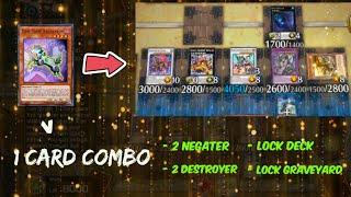 BROKEN Time Thief Springans 1 card combo Full Board Yugioh Master Duel