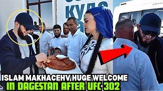 Islam Makhachev Huge WELCOME In Russia Dagestan After Poirier Fight At UFC 302 FULL VIDEO