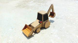 How to make a bulldozer  How To Make JCB Bulldozer at Home  The Crafts Crew