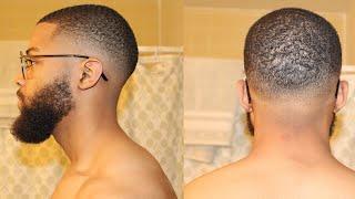 STEP BY STEP SELF-CUT  DROP FADE HAIRCUT