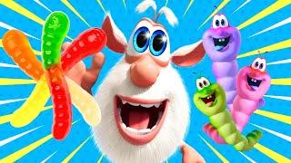 Booba - GUMMY WORMS 🪱  LIVE  Kedoo Toons TV - Funny Animations for Kids