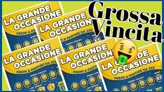 Due VINCITONE in Un solo PACCO️  #Grattaevinci La Grande Occasione