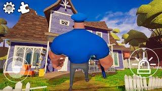 FUNNY Daily Life OF Police Officer VS Hello Neighbor Funny Police VS Hello Neighbor FIGCH