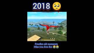 FREEFIRE 2023VS FREEFIRE 2018FF OLD MEMORIES FF glider miss ff #viral #freefire #ytshorts  #old