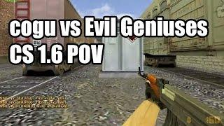 POV cogu vs. Evil Geniuses @IEM mibr CS 1.6 Demo