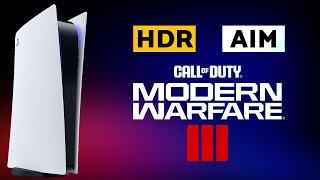 MW3 NEW Best PS5 Settings Footsteps – Controller - HDR Vs SDR