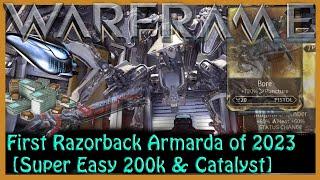 Warframe - First Razorback Armarda of 2023