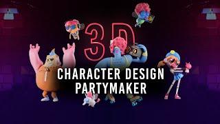 3D Character Design Partymaker  New Course