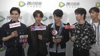 肖战 王一博 20190712 陈情令天津见面会群访 XiaoZhan WangYibo The Untamed TianJing Fan meeting Media Interview