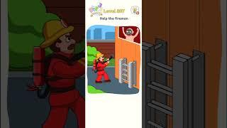 DOP 3 Help the firefighter . #cartoon #gameplay