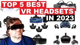 TOP 5 BEST VR HEADSETS in 2023 for SIMMERS My PERSONAL FAV REVEALED MSFS DCS X PLANE 12