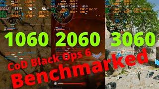 CoD Black Ops 6 Beta PC Performance Benchmarked GTX 1060 RTX 2060 RTX 3060