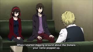 Durarara x2 Ten - Kasuka seeking advice from Shizuo Part 15