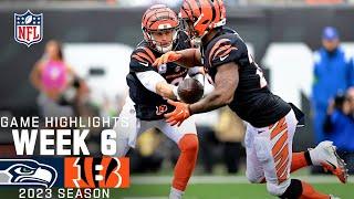 Seattle Seahawks vs. Cincinnati Bengals Game Highlights  NFL 2023 Week 6