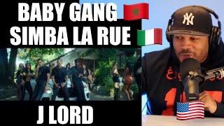 AMERICAN  REACTS TO  Baby Gang - Bentley Feat.  Simba La Rue J Lord Official Video