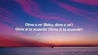 Jhay Cortez - Dime a Ve letra lyric