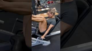 Stephanie Sanzo Leg Day #shorts  #legday #legworkout #glutes #ootd  #motivation #fitness