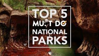 TOP 5 National Parks in the US  Must Do Travels