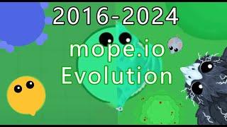 mope.io Evolution All Updates From 2016-2024