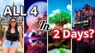 How to Do EVERYTHING in Disney World In 2 DAYS