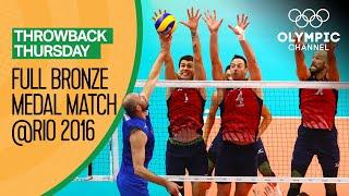 USA vs. Russia – Full Volleyball Match - Rio 2016  Throwback Thursday