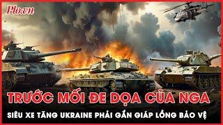 Để sống sót trước UAV hủy diệt của Nga siêu xe tăng Ukraine phải ‘mặc áo giáp’  Thời sự quốc tế