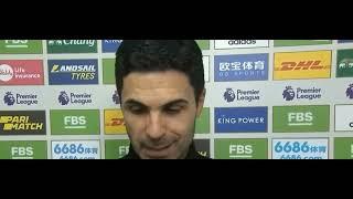 We wanted to win for Oleksandr Zinčenko and Ukraine Mikel Arteta Post match Leicester City v Arsenal